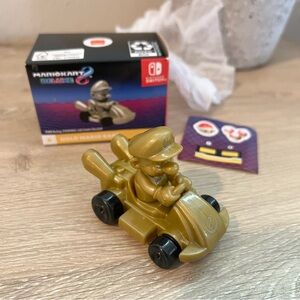 McDonalds Mario Kart 8 Deluxe GOLD Mario Kart Toy Nintendo Switch